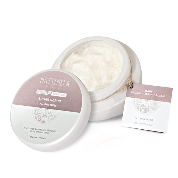 Litchi and Rose Sugar Scrub