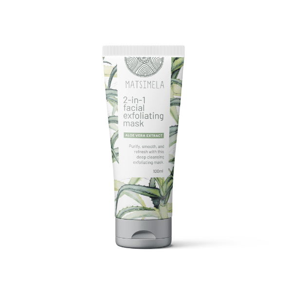 Aloe 2-in-1 Facial Exfoliating Mask